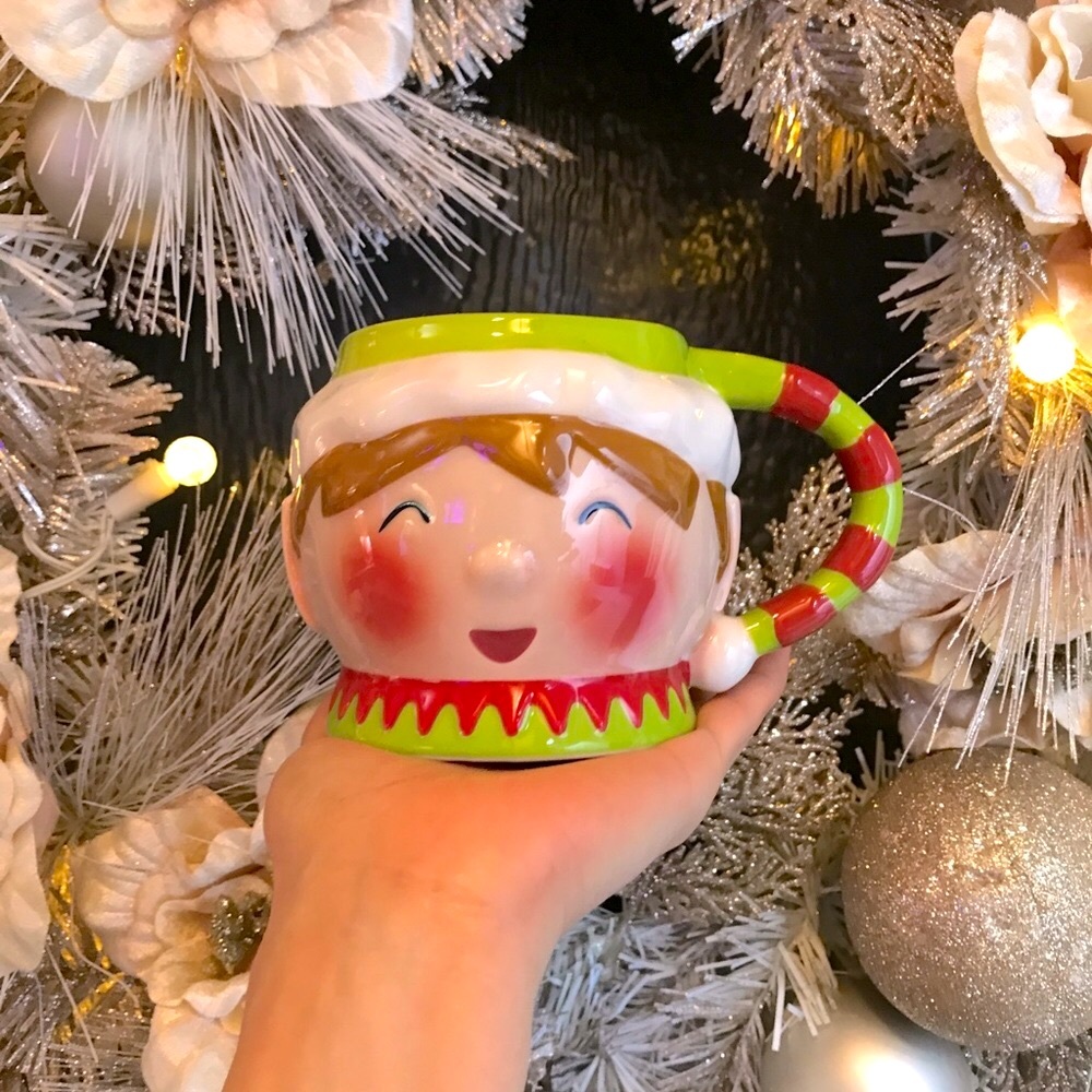 FEW LEFT!!✨NEW🎄Target Threshold Stoneware Elf Mug🎁